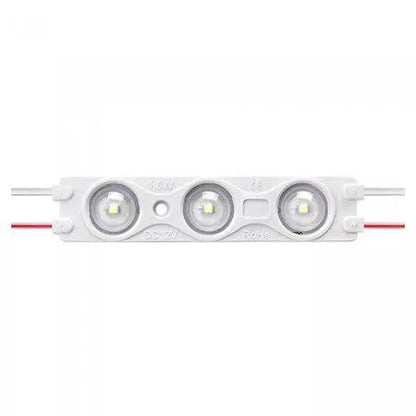 Modul 3 LED-uri 12V 1.5W SMD2835 150lm albastru IP67 V-TAC