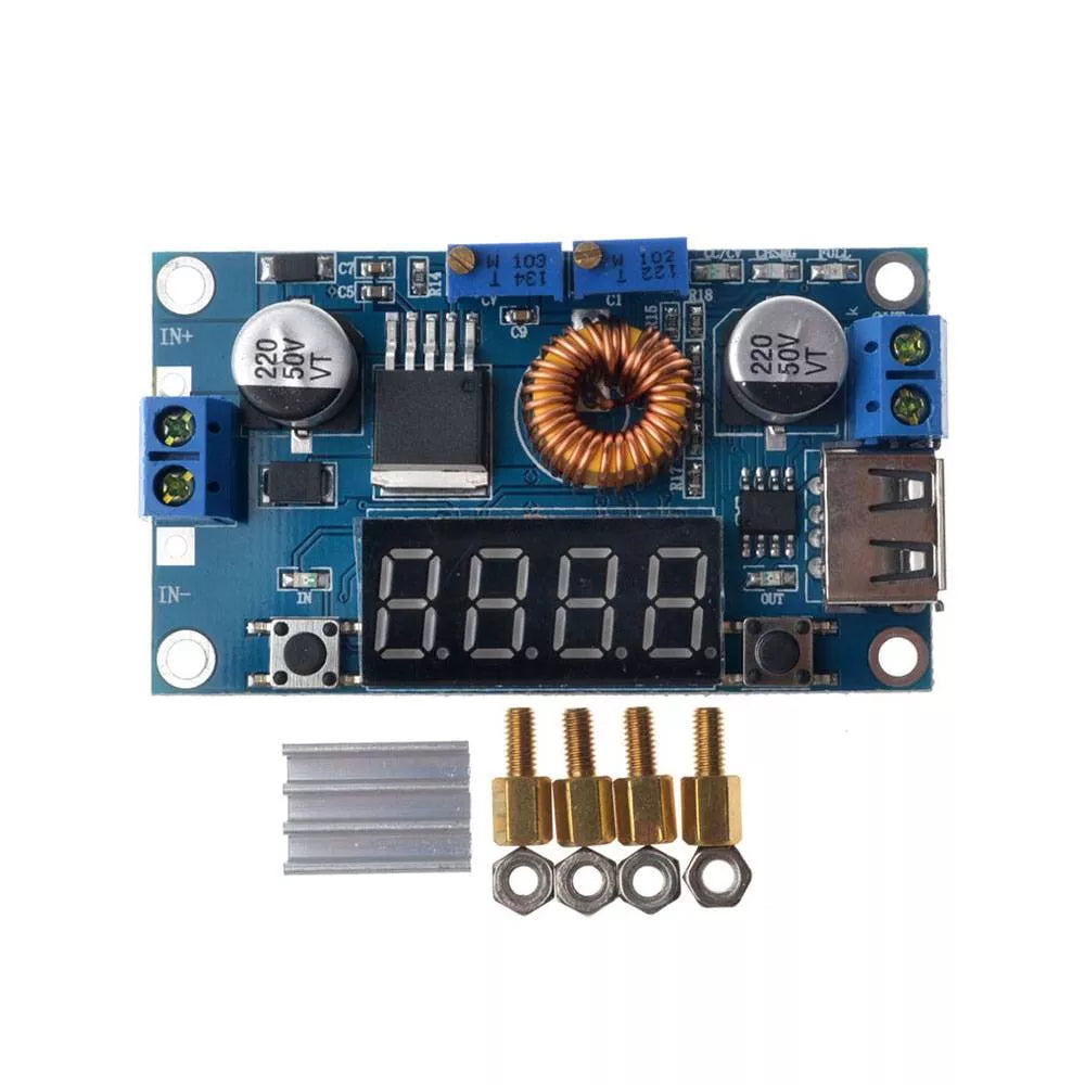 Modul DC-DC coboratoare de 5A LCD XL4015-VA-LCD