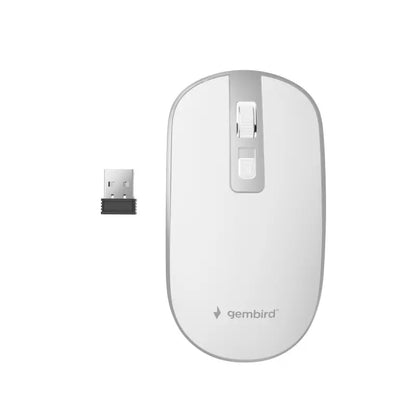 Mouse wireless 1600DPI USB GEMBIRD MUSW4B06WS