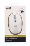Mouse wireless Well MWP201 alb
