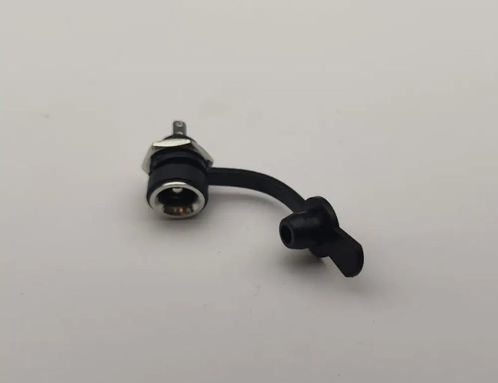 Mufa alimentare mama panou 5.5x2.1 mm plastic cu filet interior 6.5 mm rezistenta la apa