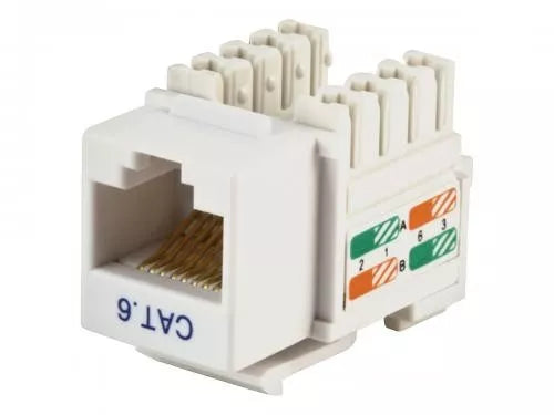 Mufa Keystone Jack mama Cat6 8P8C neecranat alb Well