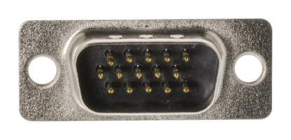 Mufa VGA tata 15 pini 3 randuri cu terminale de lipire CONNFLY