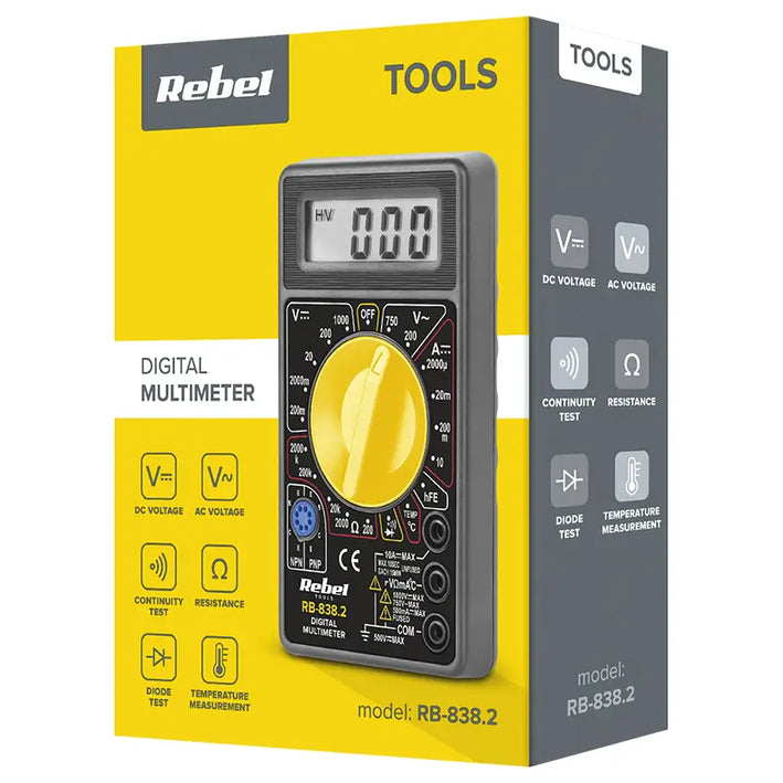 Multimetru universal REBEL RB-838.2