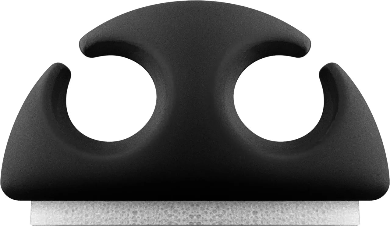 Organizatoare cabluri 6buc cu 2 sloturi negru Goobay