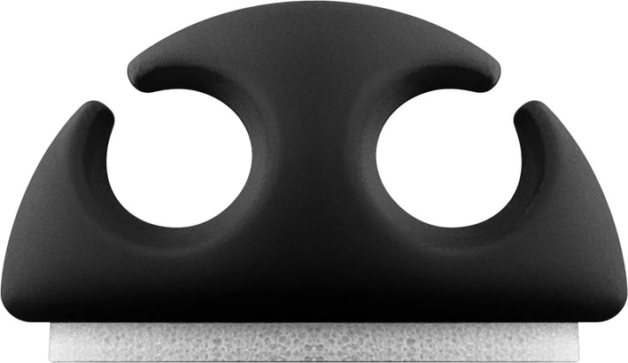 Organizatoare cabluri 6buc cu 2 sloturi negru Goobay