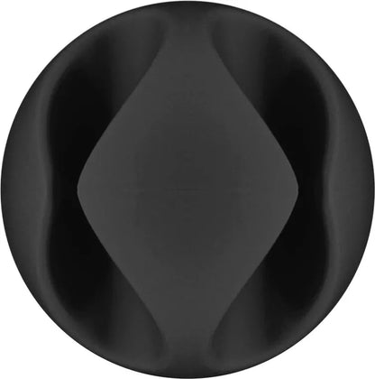 Organizatoare cabluri 6buc cu 2 sloturi negru Goobay