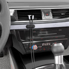 Organizator cabluri 4 sloturi negru set 2buc Goobay 70406