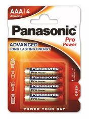 Panasonic baterii alcaline AAA (LR3) Pro Power 4buc LR03PPG/4BP