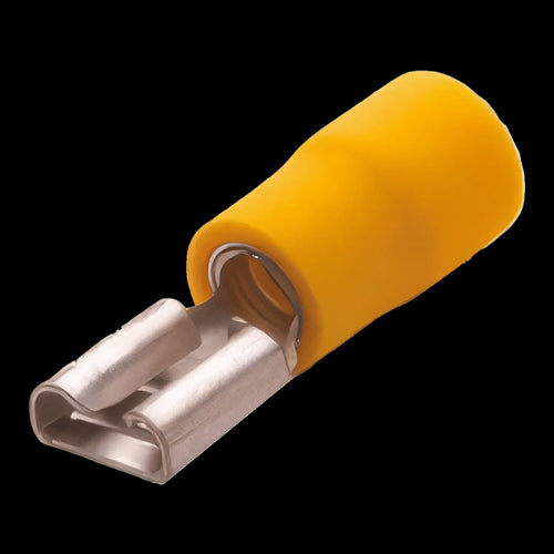 Papuc auto mama 4.0-6.0mm2 0.8x6.35mm izolat /galben Safak FE-5638