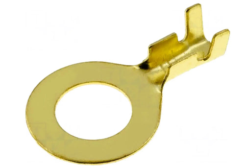 Papuc terminal inelar neizolat M8 0.8-2.5mm2 pe cablu crimpare 4CarMedia KON-M8