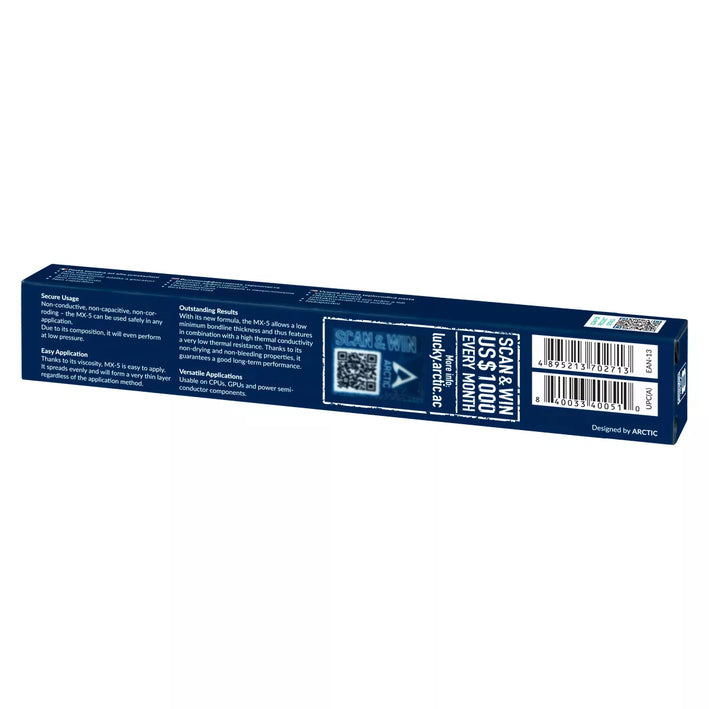 Pasta termoconductoare MX-5 2grame ARCTIC COOLING