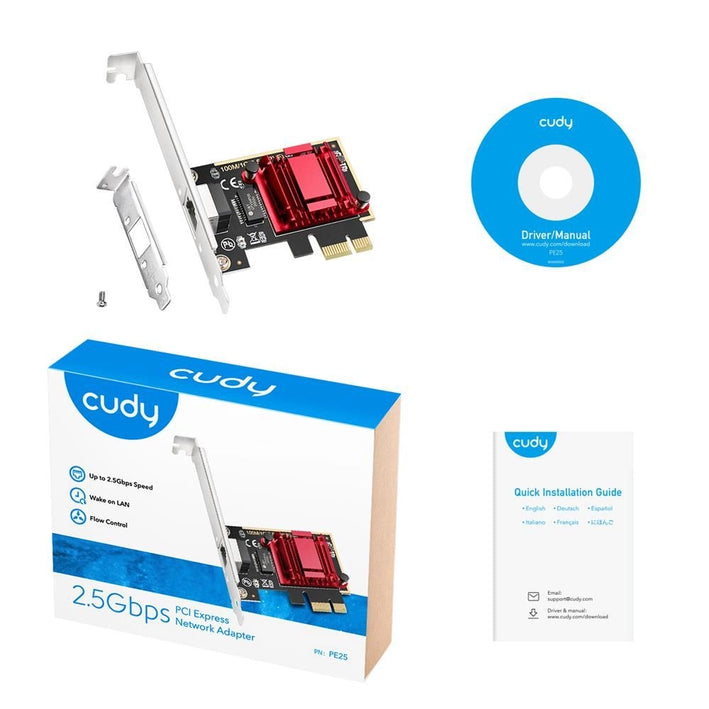 Placa de retea PCI Express Gigabit 2.5Gbps PE25 Cudy