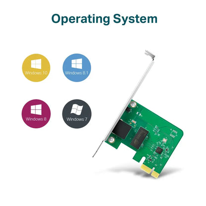 Placa retea TP-LINK TG-3468 intern PCI-E port RJ-45 1000Mbps