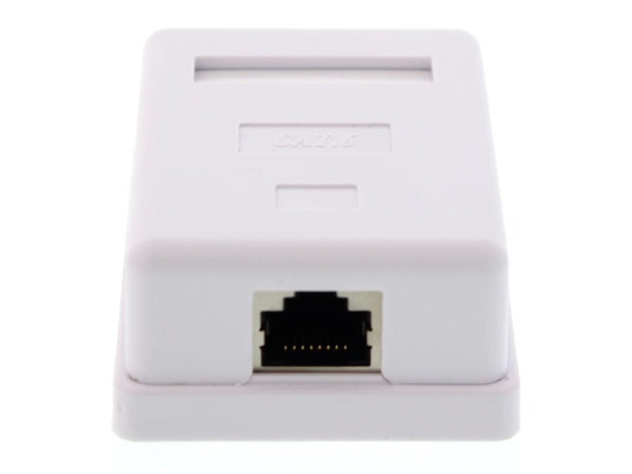 Priza simpla FTP cat6 RJ45 ecranat pe tencuiala Well