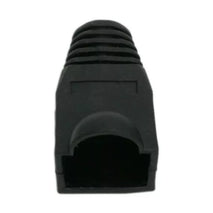 Protectie neagra pentru cablu cu modular 8P8C