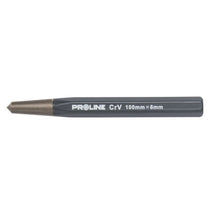 Punctator ascutit pentru metal 100x6mm din otel crom-vanadiu calit de inalta calitate Proline 31356