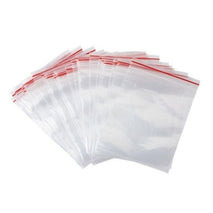 Pungi 100buc cu fermoar Lung 150mm Lat 140mm Gros 40um polietilena PLAST PL.TOR140X150