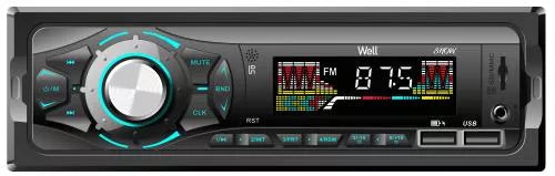 Radio auto Well Show Bluetooth Slot USB si SD 4x40W