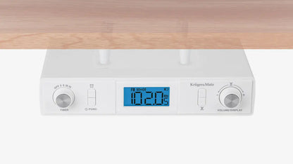 Radio bucatarie FM Bluetooth Ceas Kruger&Matz KM0817