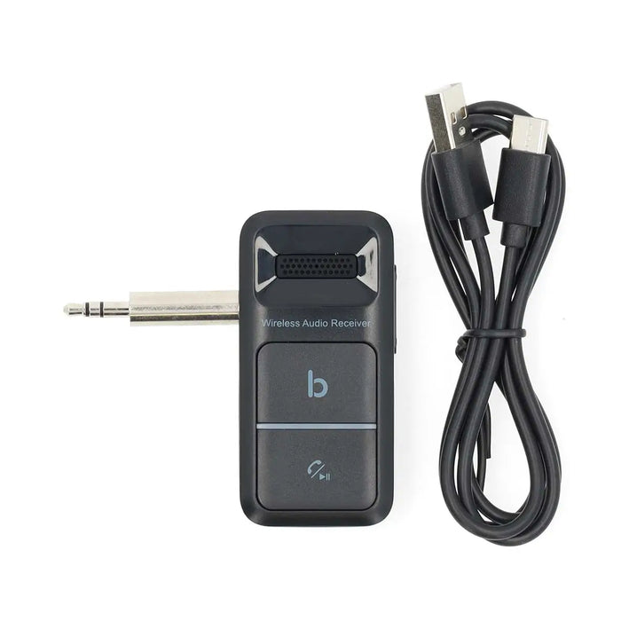 Receptor audio wireless Nedis BTRC3024BK Bluetooth v5.3 USB-C /3.5 mm negru