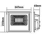 Reflector LED 16W 6000K 1050lm cu incarcare solara V-TAC
