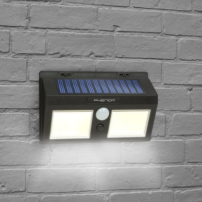 Reflector solar cu senzor de miscare perete 5W 300lm COB LED IP65 Phenom Lighting 55287