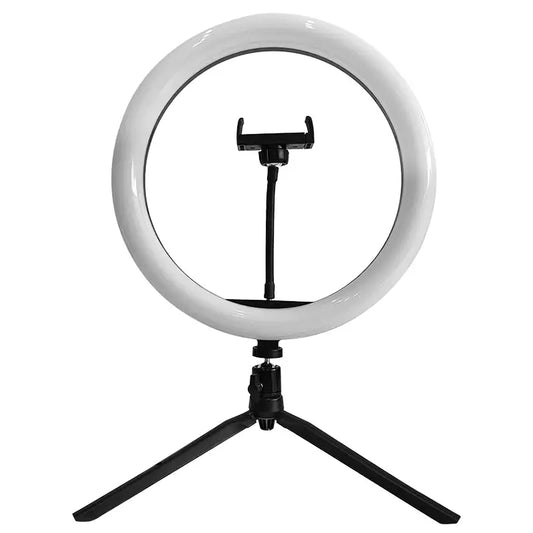 Selfie LED 7W 3200-5500K Ring Light 10" 3in1 cu alimentare USB V-tac SKU-23048