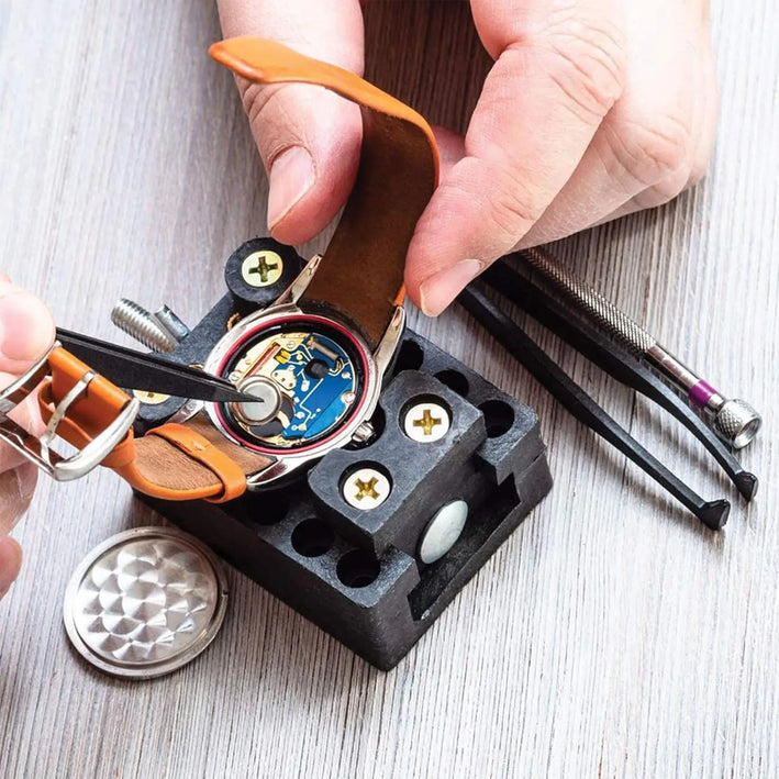 Set 10 pensete de precizie antistatice /antimagnetice /rezistente la acid si la coroziune Handy 10779B