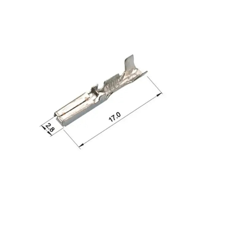 Set 20 papuci pin mama cositoriti 0.75-1.5 mm2 20AWG-16AWG pentru Superseal 1.5 TE Connectivity 282110-20