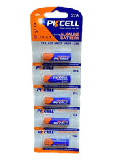 Set 5 baterii PKCELL 27A ultra alkaline 12V compatibil GP27A /L828 /MN27 /V27A 27A-5PC-PKCELL (616)