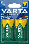 Set acumulatori Varta Ni-Mh D R20 1.2V 3000mAh Ready to use 2buc