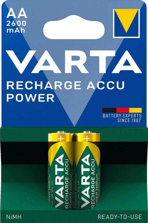 Set acumulatori Varta R6 AA 2600mAh Ready2Use 2buc