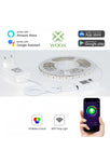 Set Banda LED Smart WiFi Woox R5093 5m RGB color + Alb cald 24W (150buc x 0.16W)
