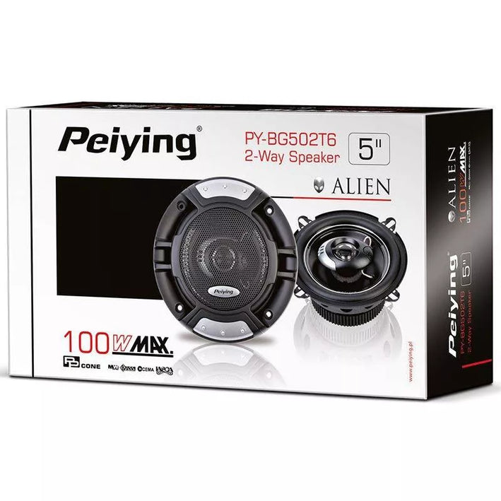 Set difuzoare auto 5 inch 13cm ALIEN Peiying 100W 2buc