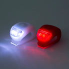 Set lumini LED pentru bicicleta TPE rezistent la apa/ 2buc fata si spate 57069B