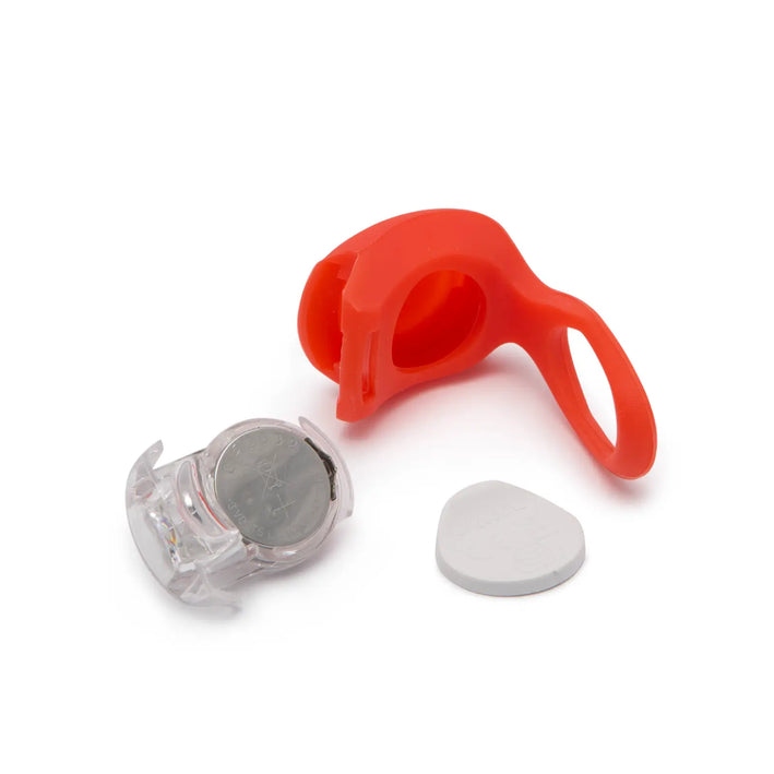 Set lumini LED pentru bicicleta TPE rezistent la apa/ 2buc fata si spate 57069B