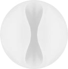 Set organizator cabluri 5 buc alb Goobay