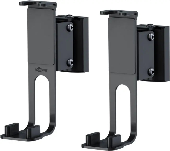Set suport difuzor de perete Sonos One /Sonos One SL /Sonos Play:1 negru Goobay 70829