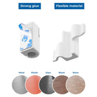 Set suporturi de cablu 4buc alb autoadezive MK5554 deleyCON