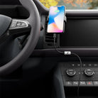 Set suporturi de cablu 4buc alb autoadezive MK5554 deleyCON