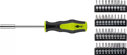 Set surubelnite Goobay 58 piese in carcasa plastic