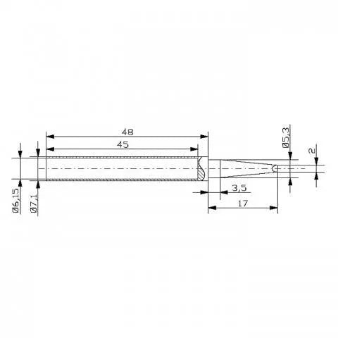 Set varfuri letcon de lipit 28011 2buc 28944 Fahrenheit