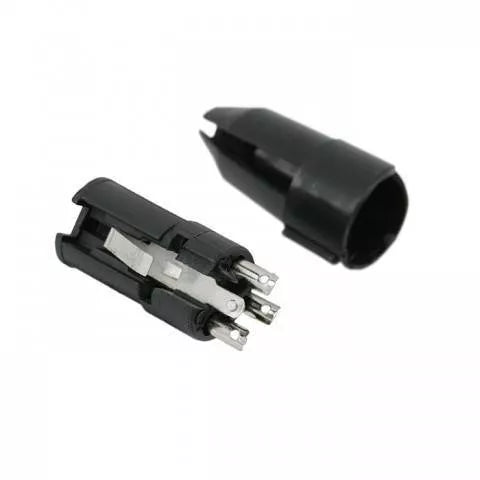 Soclu XLR 3 poli cu lipire cu fleaca de prindere protectie pentru cablu