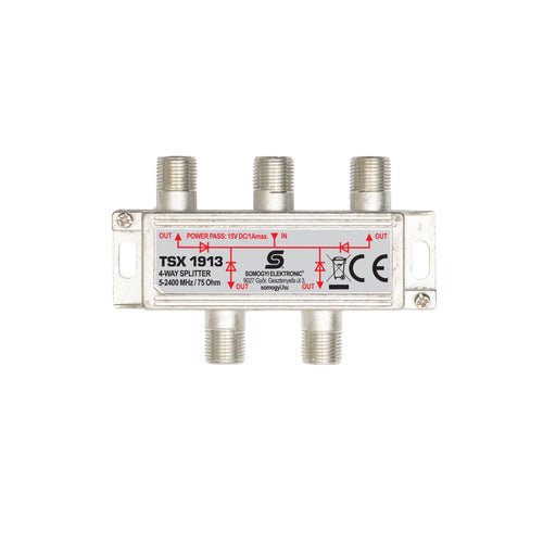 Spitter distribuitor F 4 cai HQ 5-2400Mhz HOME