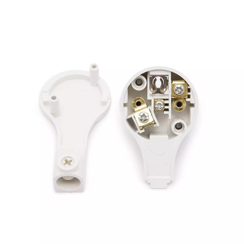 Stecher SCHUKO tata 250V 50Hz 16A alb 90 grade delight