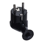 Stecher Shuko iesire laterala negru WT-50/BK Plastrol