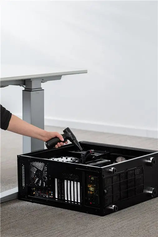 Suflanta aer comprimat portabila Goobay 77830 100W /motor fara perii /fara fir /reincarcabil