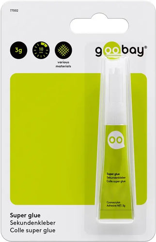 Superglue lipici instant 3grame pentru ceramica metale plastic sticla cauciuc piele Fixpoint 77002