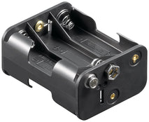 Suport baterie 6x AA R6 cu conector 9V negru 11467 Goobay